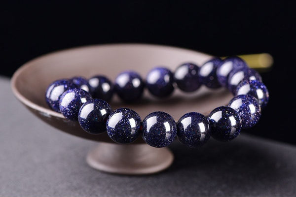 Blue Sandstone Bracelet