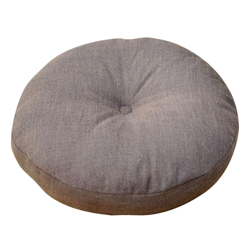 Lotus Simple Pattern Linen Meditation Seat Cushion Home Living Room Decoration - Image 7