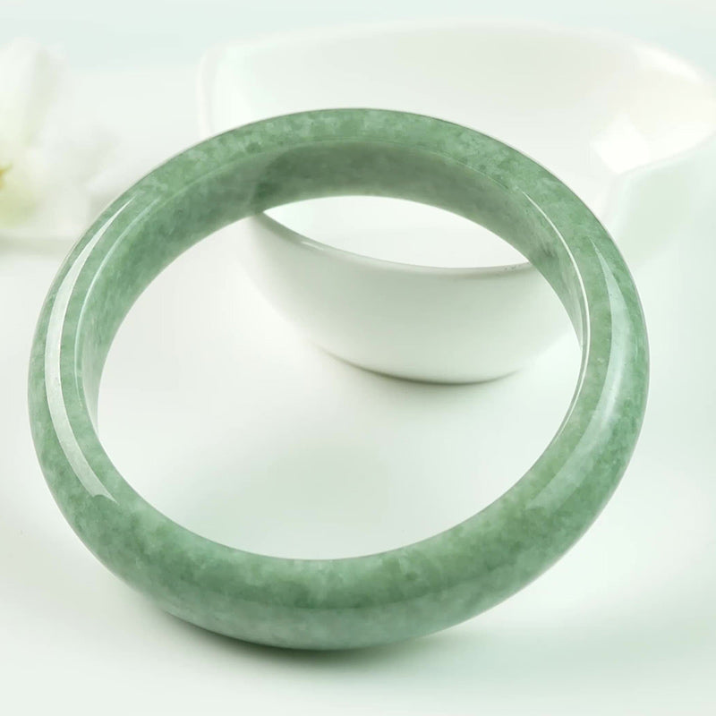 Natural Jade Luck Wealth Bangle Bracelet - Image 7