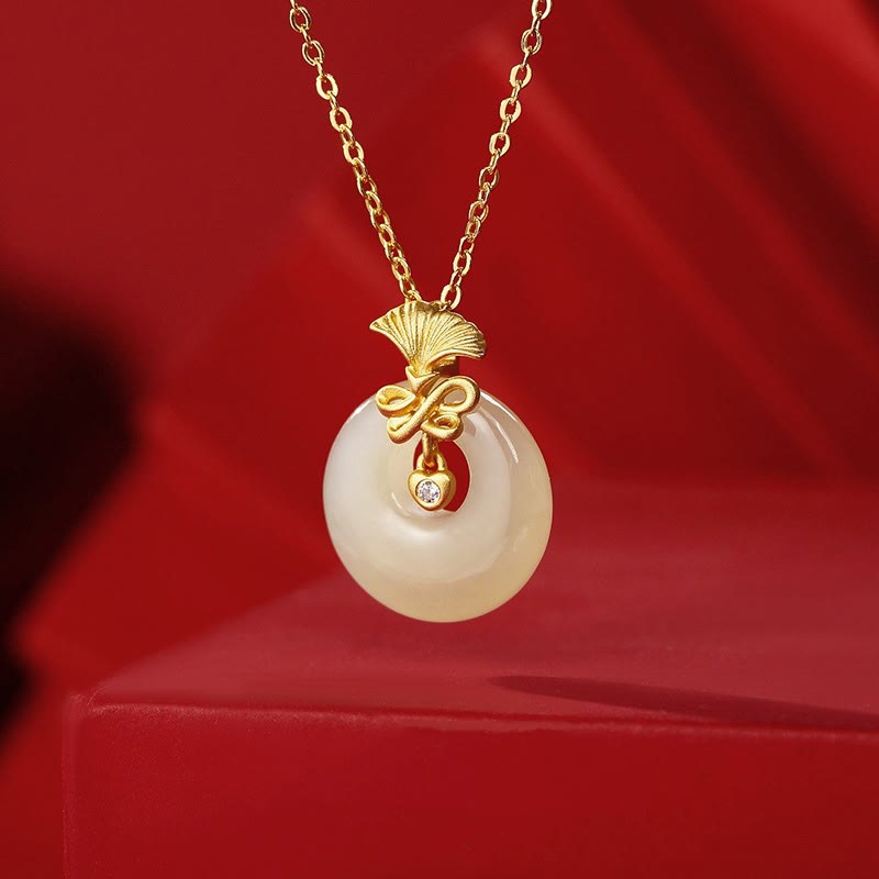 925 Sterling Silver Natural Hetian Jade Carnation Flower Prosperity Necklace Pendant