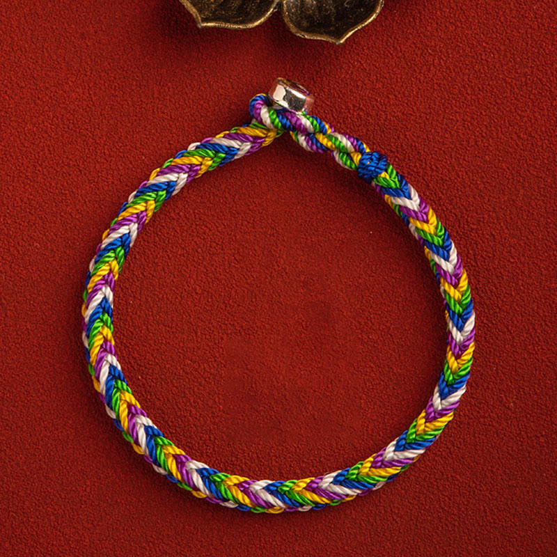"May everything go your way" Lucky Multicolored Bracelet - Image 10