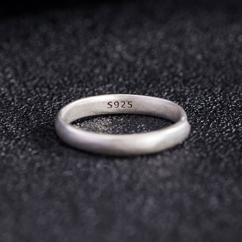 925 Sterling Silver Lotus Flower Enlightenment Ring - Image 8