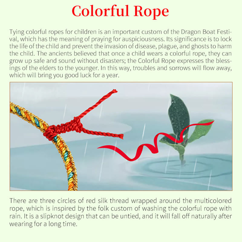 925 Sterling Silver Dragon Boat Festival Fu Character Zongzi Pattern Luck Handmade Multicolored Child Adult Bracelet - Image 10