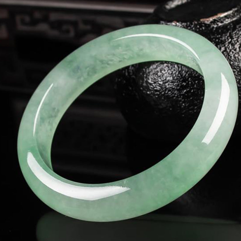 Jade Protection Healing Bangle Bracelet
