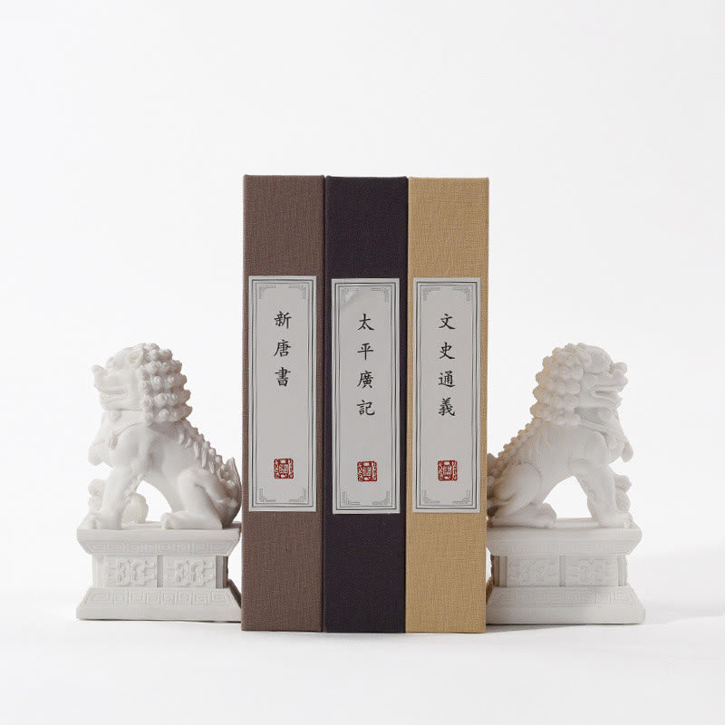 2Pcs Lion Statue Courage Strength Resin Home Office Decoration - Image 7