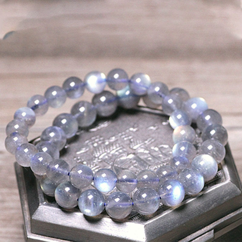 Natural Moonstone Calm Positive Bracelet - Image 4
