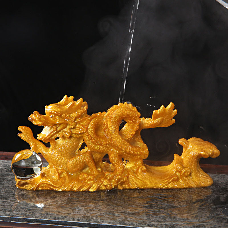 Year Of The Dragon Color Changing Resin Horse Luck Tea Pet Home Figurine Decoration (Extra 35% Off | USE CODE: FS35) - Image 3