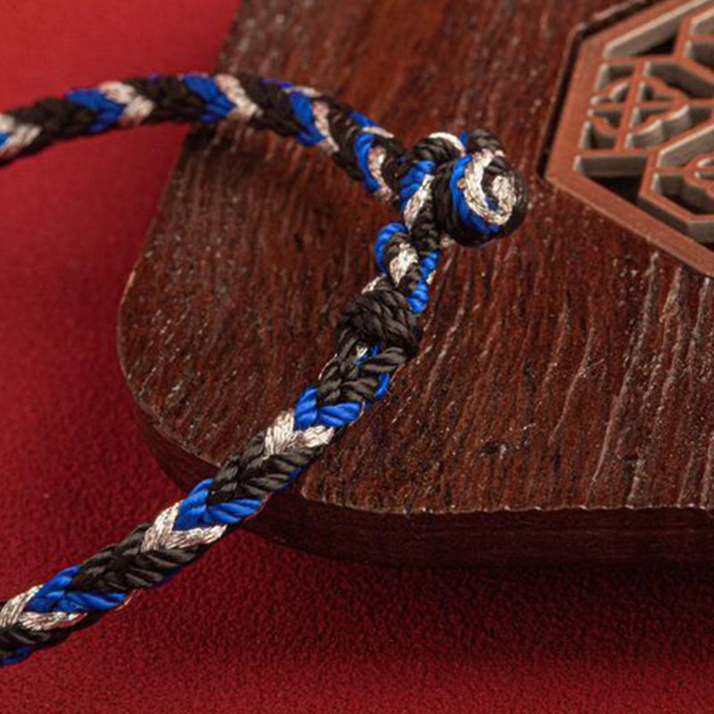 "May prosperity fill your life" Lucky Multicolored Bracelet - Image 12