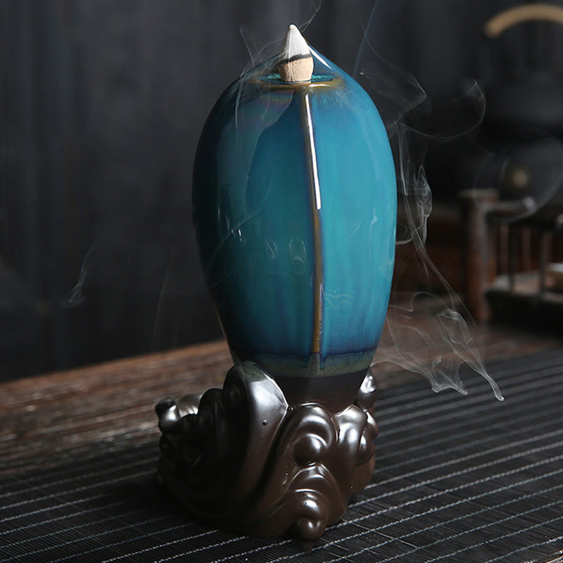 Waterfall Incense Burner Backflow Incense Holder - Image 5