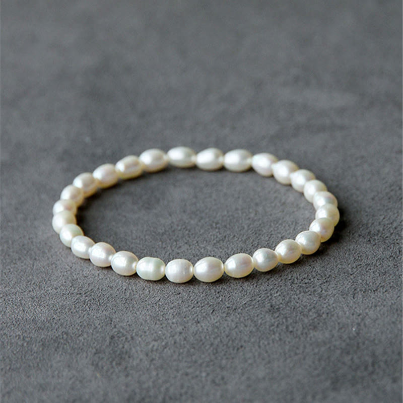 Natural Pearl Healing Beaded Bracelet
