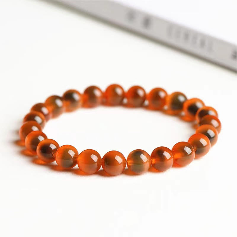 Natural Colorful Candy Agate Harmony Strength Bead Bracelet - Image 15