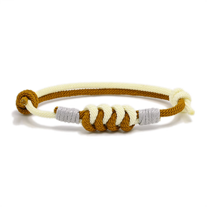 Simple Design King Kong Knot Strength Braid String Bracelet - Image 6