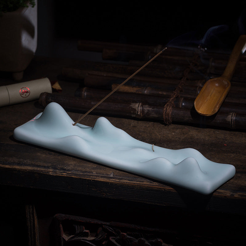 Mountain Cloud Meditation Balance Incense Holder - Image 8