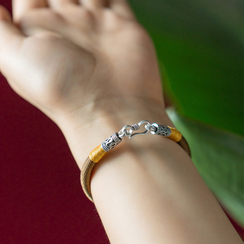 Handmade Tibetan Amulet King Kong Knot Luck Protection Braided Bracelet - Image 10