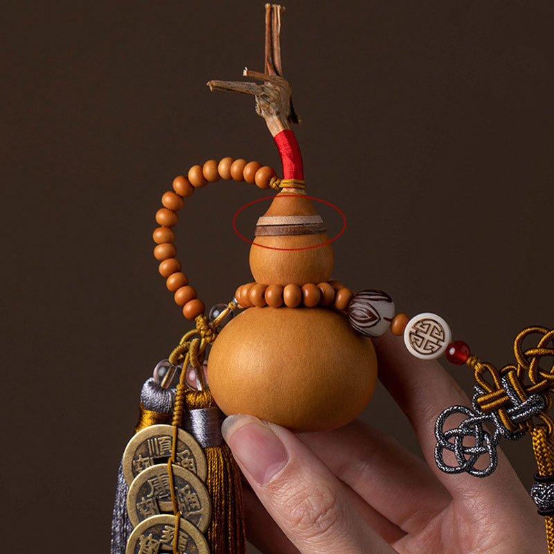 Feng Shui Coins Gourd Chinese Knot Lucky Coins Five Emperor Money Wealth Tassels Decoration - Image 13