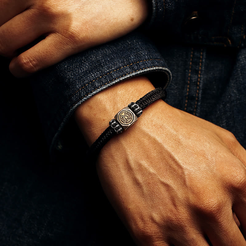 925 Sterling Silver Perfect Knot King Kong Knot Faith Strength Bracelet - Image 12