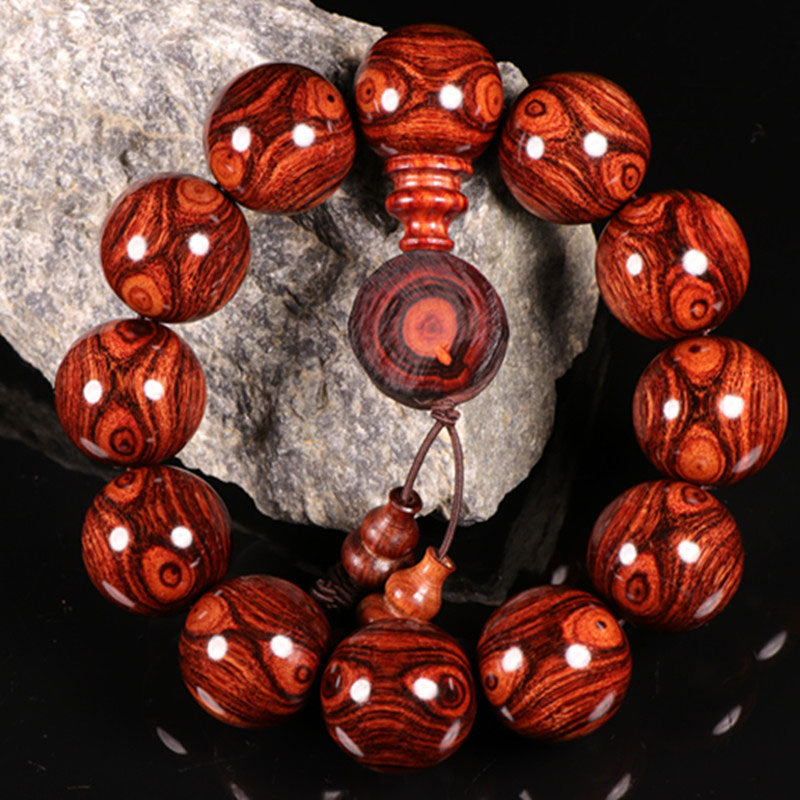 Tibetan Rosewood Warmth Bracelet (Random Type)