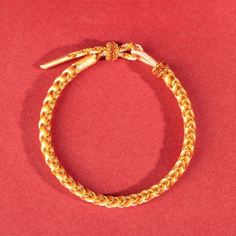 Handmade Year Of The Dragon Scale Protection Rope Bracelet - Image 11