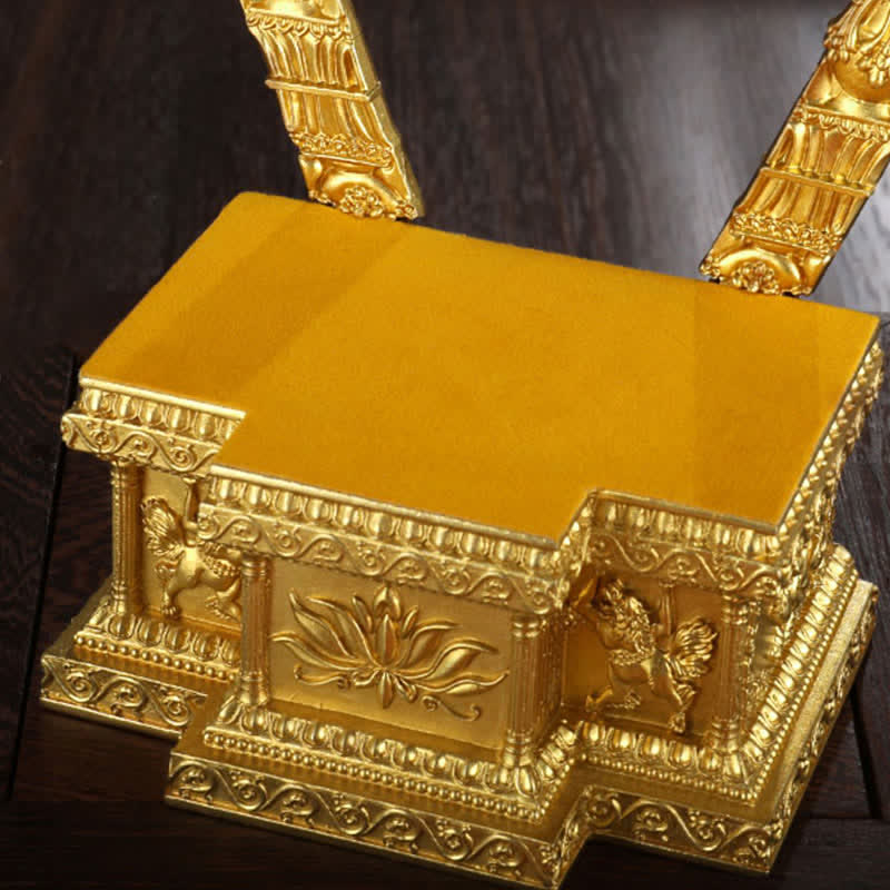 Shakyamuni Amitabha Medicine Buddha Figurine Serenity Copper Statue Home Decoration - Image 16