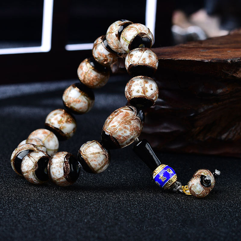 Tibetan Dragon Vein Agate Healing Bracelet - Image 18