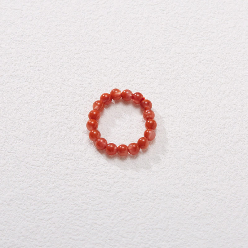 925 Sterling Silver Plated Gold Natural Red Agate Turquoise Confidence Bracelet Necklace Pendant Ring Set - Image 9