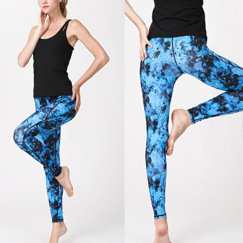 Camo Print Sports Fitness Yoga High Waist Leggings Women's Yoga Pants - Image 11