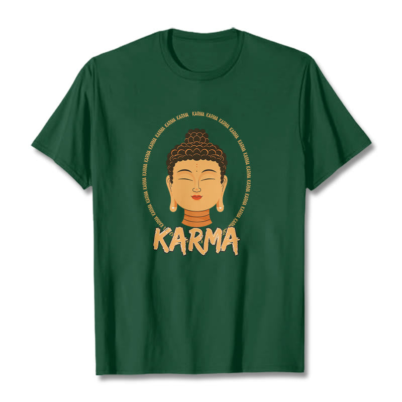 Karma Buddha Tee T-shirt - Image 5