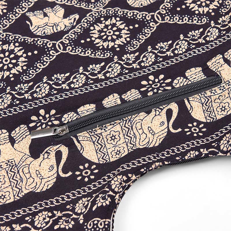 Cotton Elephant Stripes Crossbody Bag Shoulder Bag - Image 16