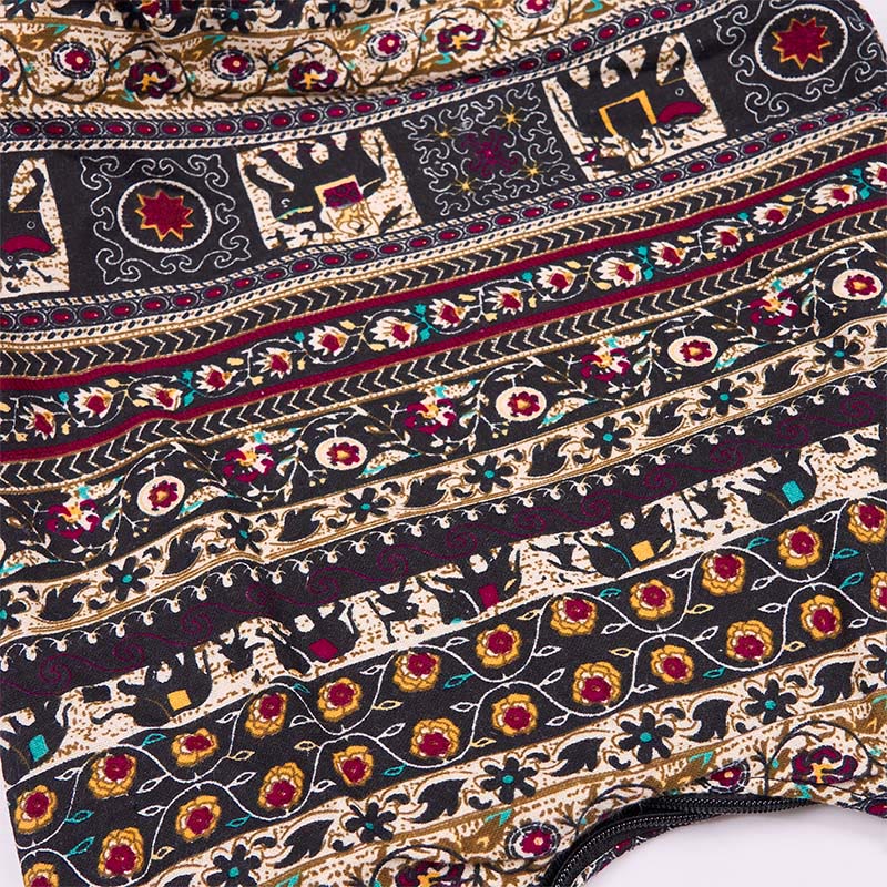 Cotton Elephant Stripes Crossbody Bag Shoulder Bag - Image 7