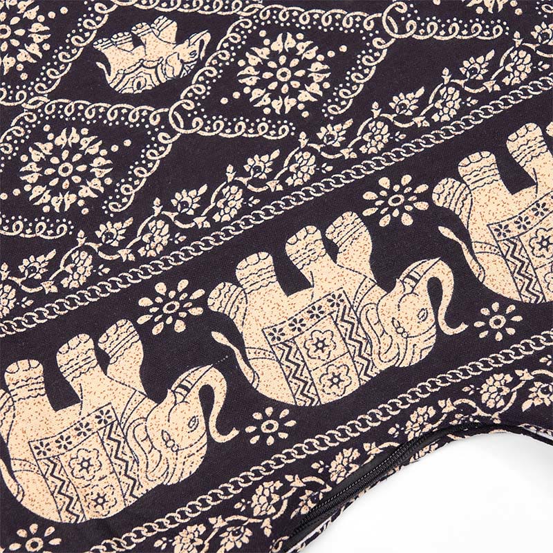 Cotton Elephant Stripes Crossbody Bag Shoulder Bag - Image 15