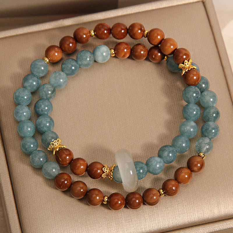 Kuka Seed Jade Wealth Luck Bracelet - Image 8