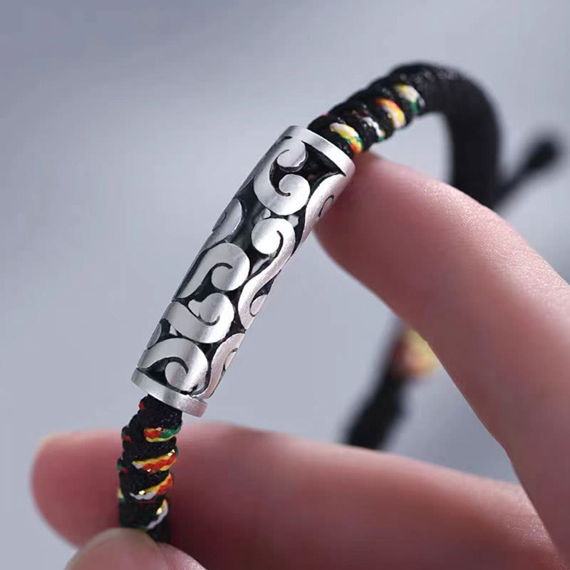 Copper Auspicious Clouds Luck String Bracelet - Image 4