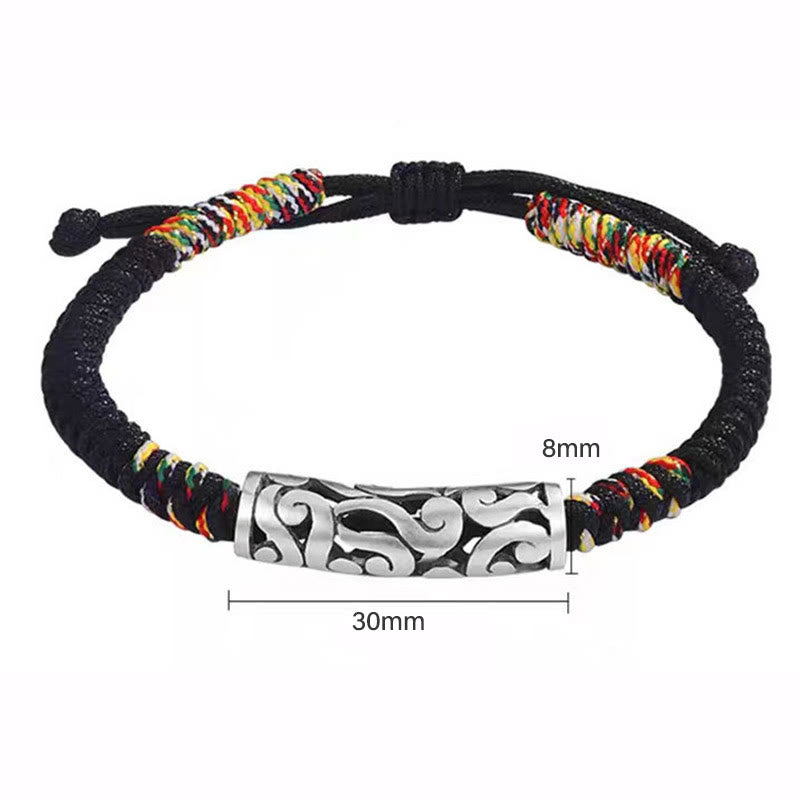 Copper Auspicious Clouds Luck String Bracelet - Image 10