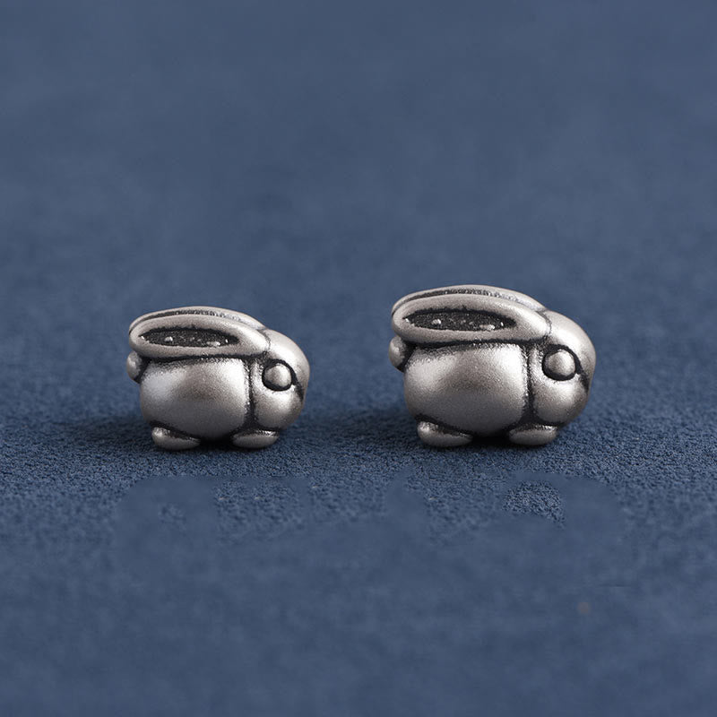 Handmade 999 Sterling Silver Rabbit Luck Rope Bracelet Anklet - Image 26