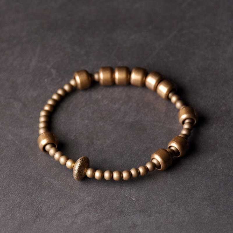 Vintage Copper Brass Blance Wealth Bracelet