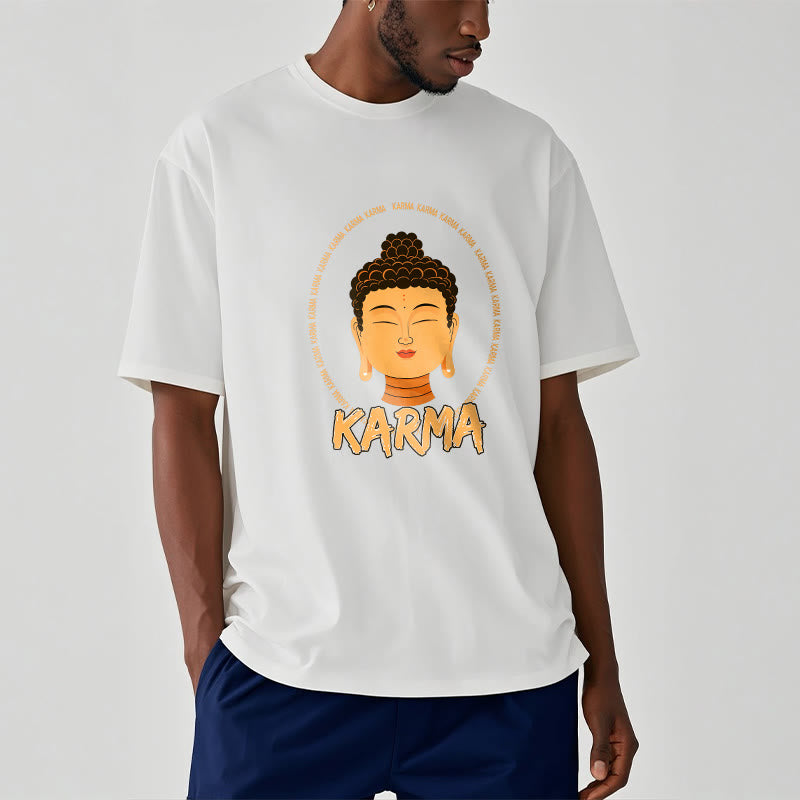 Karma Buddha Tee T-shirt - Image 9