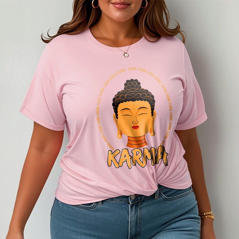Karma Buddha Tee T-shirt - Image 12