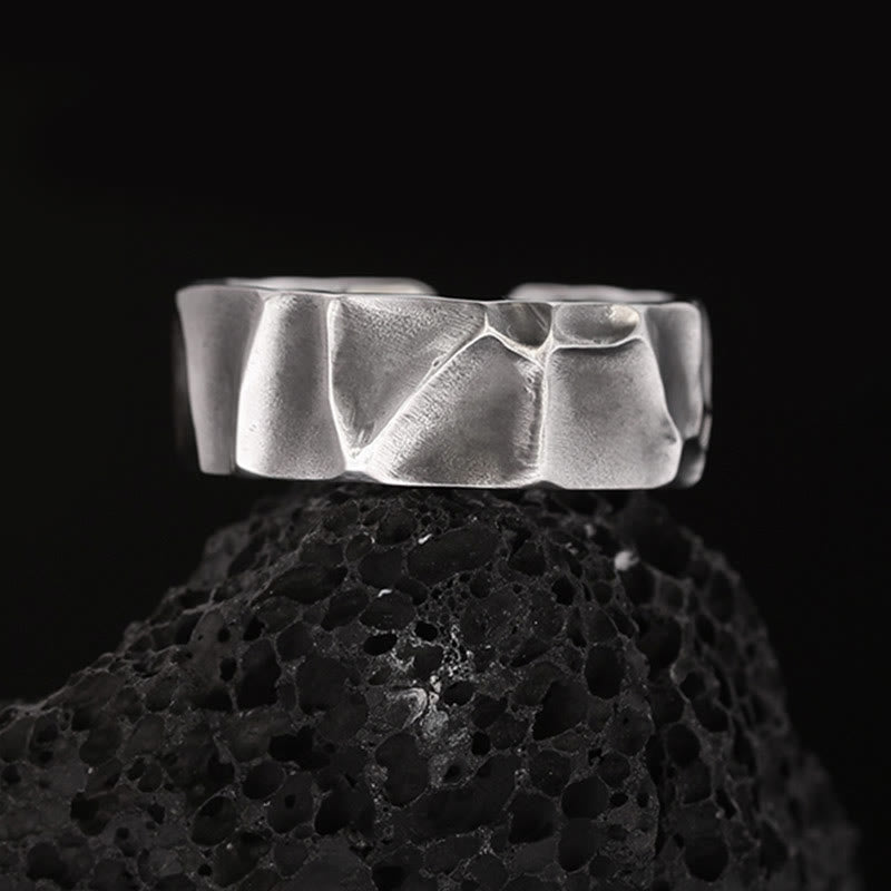 999 Sterling Silver Adjustable Protection Ring