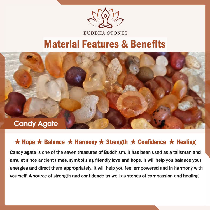 Tibetan White Jade Agate Strength Confidence Bracelet - Image 8