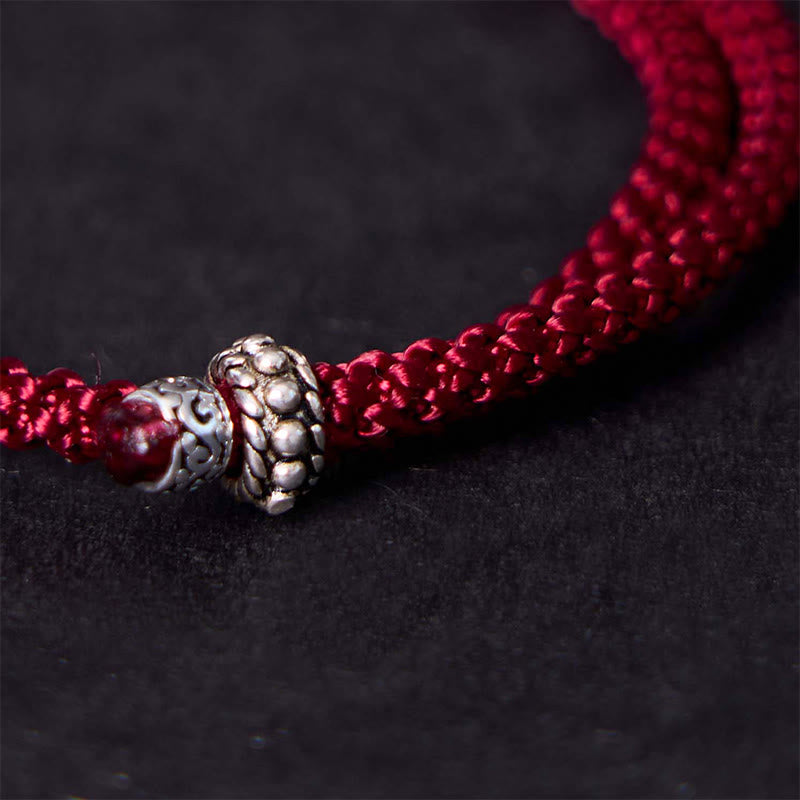 925 Sterling Silver Elephant Safe And Well Amulet Charm Strength Bracelet - Image 22