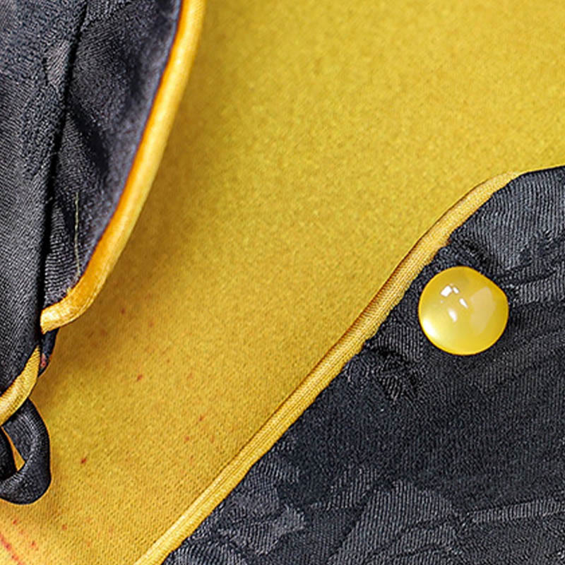 Vintage Embroidery Plum Blossom Pattern Double-Sided Wear Vest - Image 8