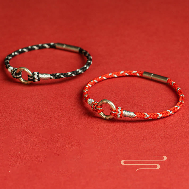 Red String 925 Sterling Silver Safe Luck Bracelet - Image 17