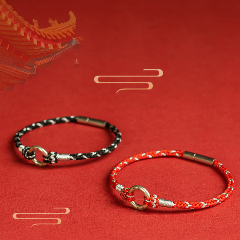 Red String 925 Sterling Silver Safe Luck Bracelet - Image 18
