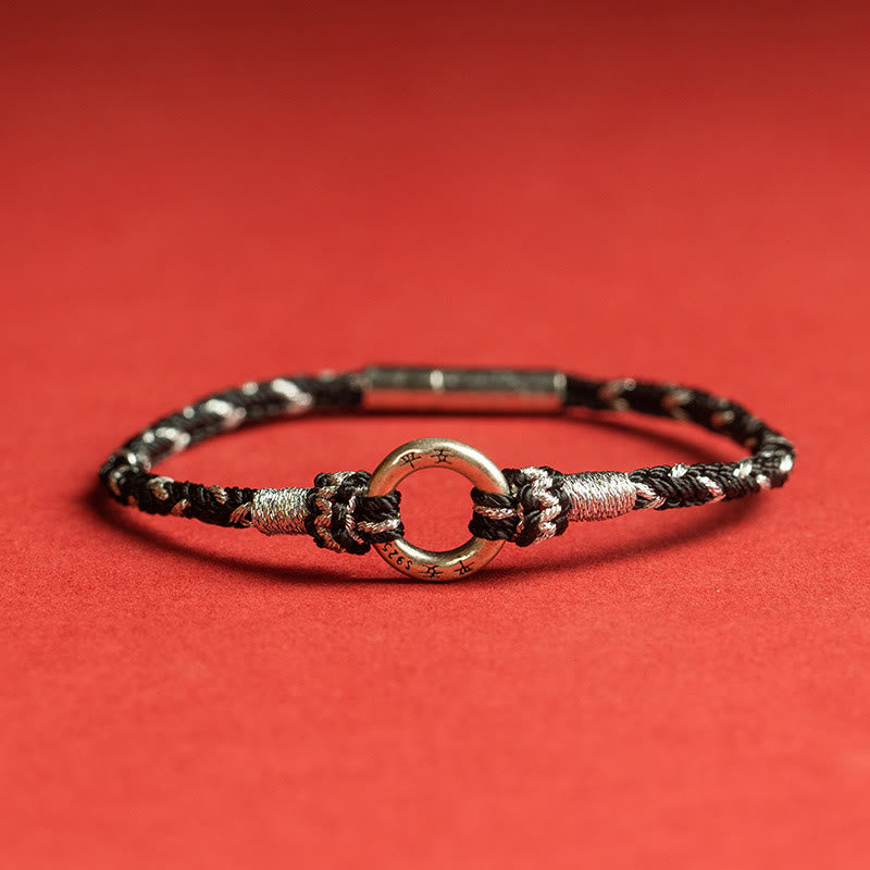 Red String 925 Sterling Silver Safe Luck Bracelet - Image 3