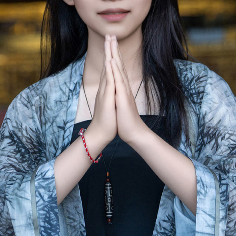 Red String 925 Sterling Silver Safe Luck Bracelet - Image 12