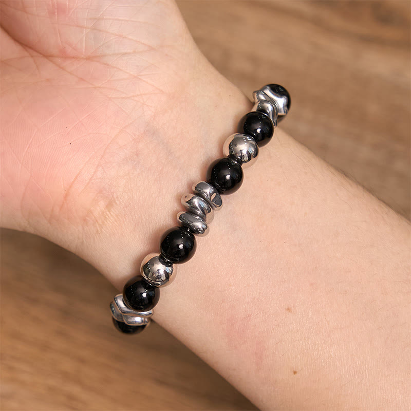 Black Onyx Fortune Bracelet - Image 5