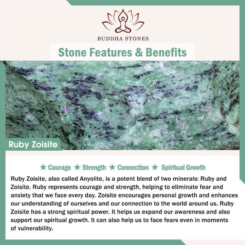 Ruby Zoisite Connection Bracelet - Image 6