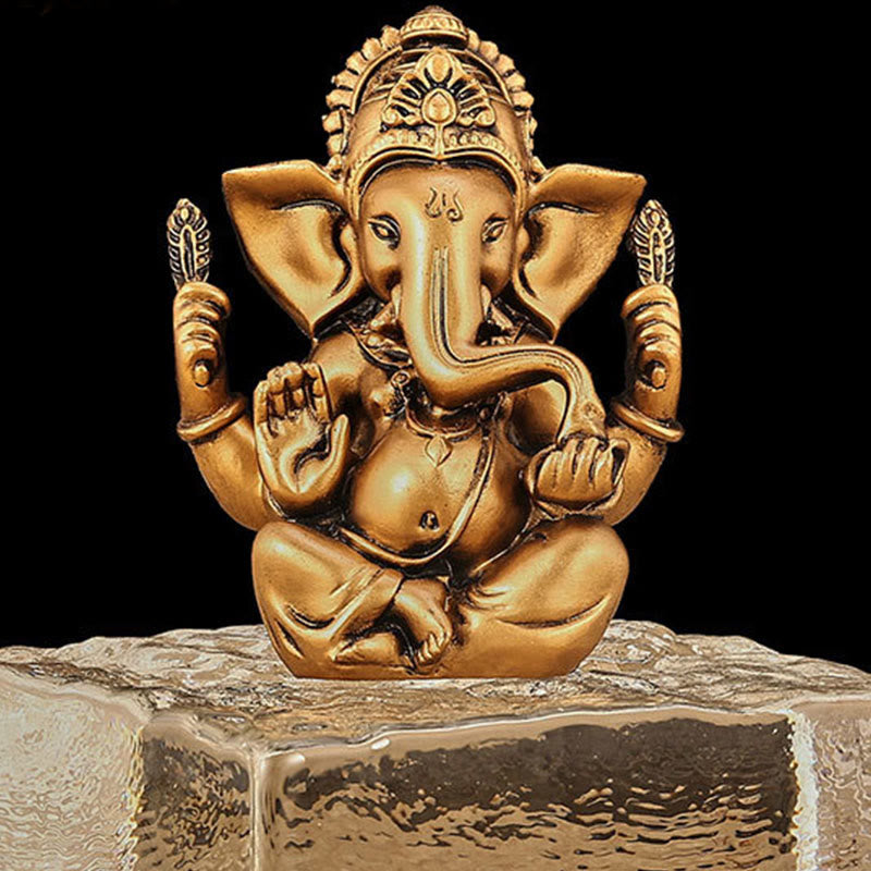 Ganesh Ganpati Elephant Statue Transformation Home Resin Decoration - Image 11