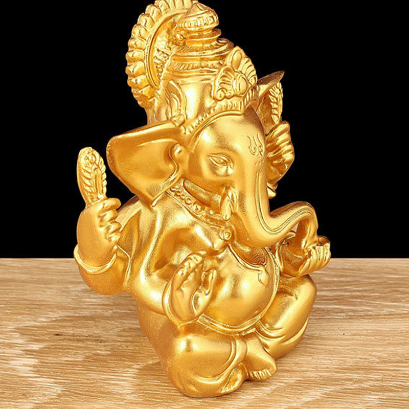 Ganesh Ganpati Elephant Statue Transformation Home Resin Decoration - Image 8