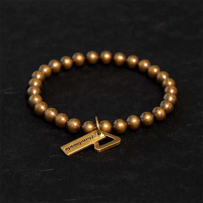 Copper Beads Balance Bracelet